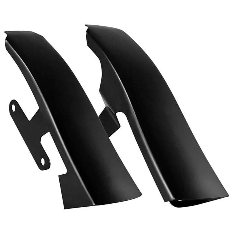 

A65P-1Pair Motorcycle Rear Fender Bracket Saddlebag Filler Panels For Touring Electra Street Road Glide King 2009-2013