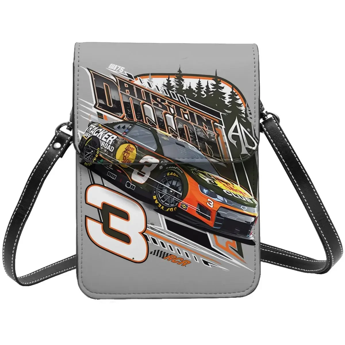 

Austin Dillon 3 Crossbody Wallet Cell Phone Bag Shoulder Bag Cell Phone Purse Adjustable Strap