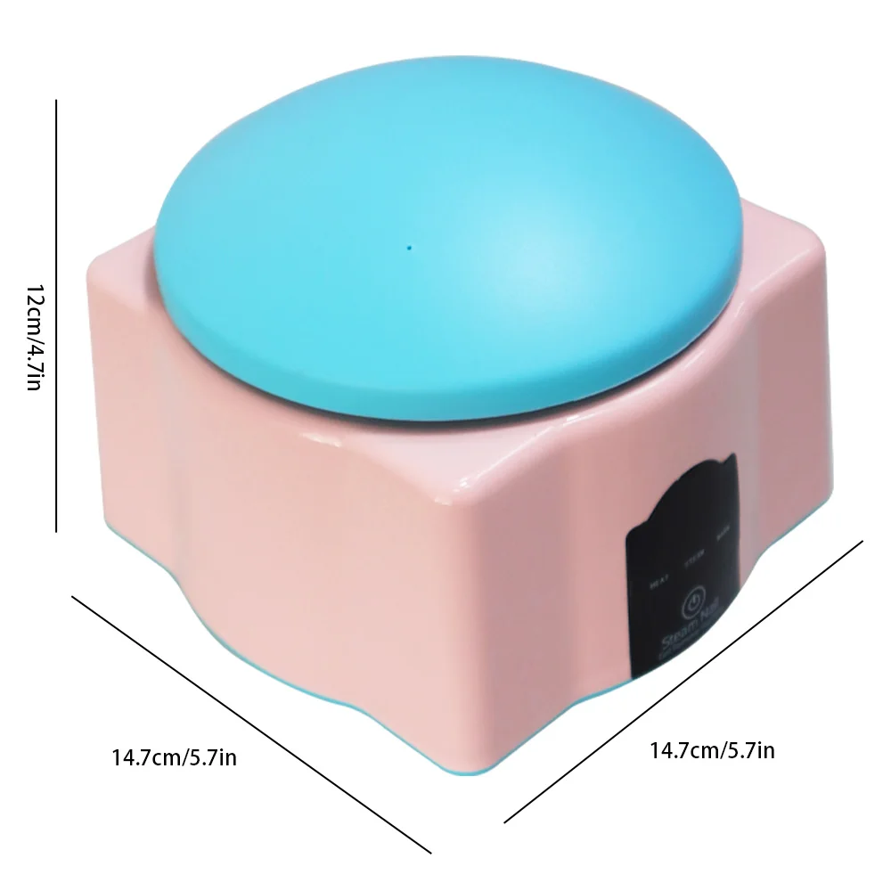 مزيل أظافر جل بخار كهربائي مطور من الأكريليك صندوق إزالة طلاء أظافر آلة صالون تجميل طلاء أظافر لطلاء الأظافر جل #6