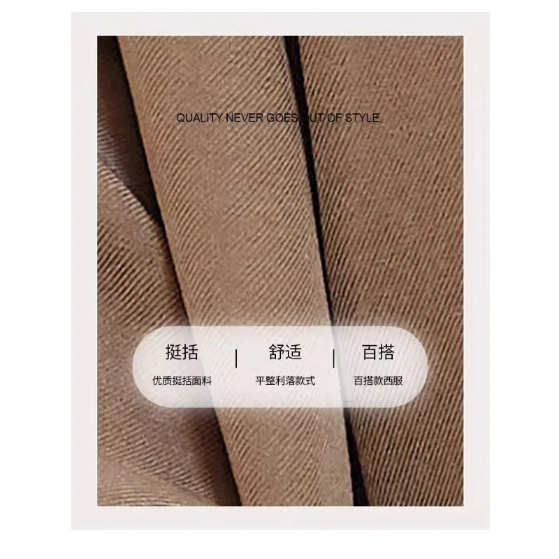 Autumn and Winter Cardigan Solid Color Blazer Women's Korean Versatile Casual Fashion Commuter Top