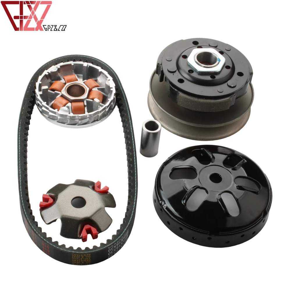 Scooter GY6 139QMB High Quality Clutch Kit &Variator & 669 Belt For Peugeot Kisbee V-Clic 50cc QMA 10 Inch 4-Stroke