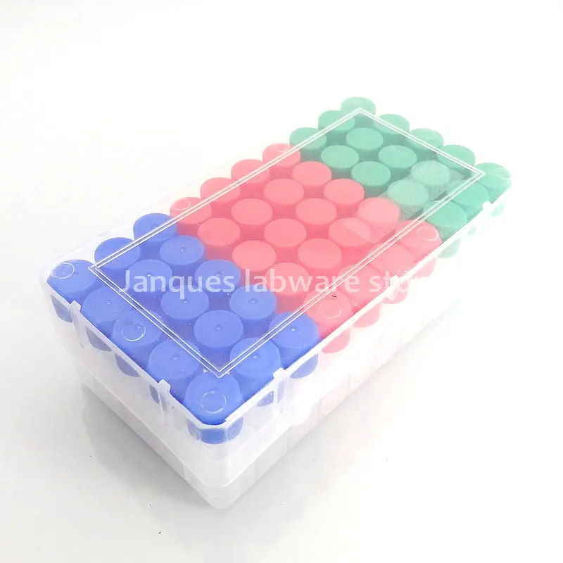 Boîte de rangement de tubes de congélation en plastique de 1.8ml + une pièce de 50 évents pour expérience