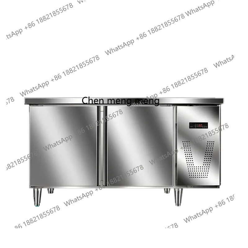 

Air-cooled freezer workbench refrigeration freezing fresh-keeping commercial cafe bar counter refrigerator