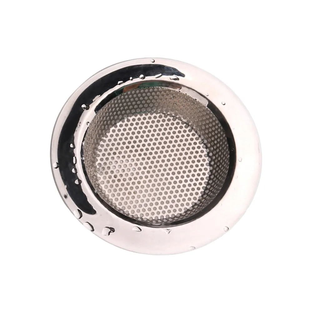 

5Pcs Stainless Steel Sink Drain Filter Covers for Kitchen Bathroom Laundry Hair Catcher Clog Prevention Easy Clean Drain Cover