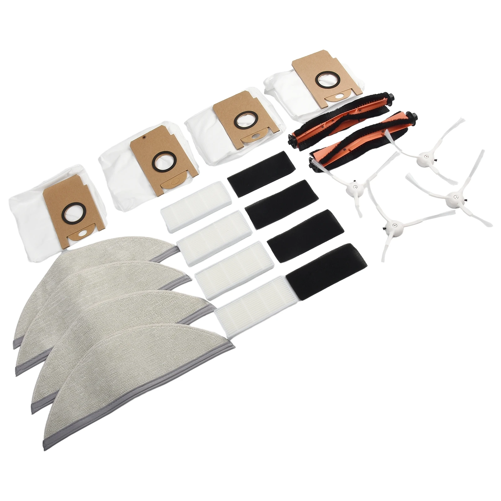 Robô Aspirador Peças, Escova Lateral Principal, Filtros, Mop, Pano De Pano, Sacos De Pó, Filtros, Lydst R1, R1A, R1 Pro, S1