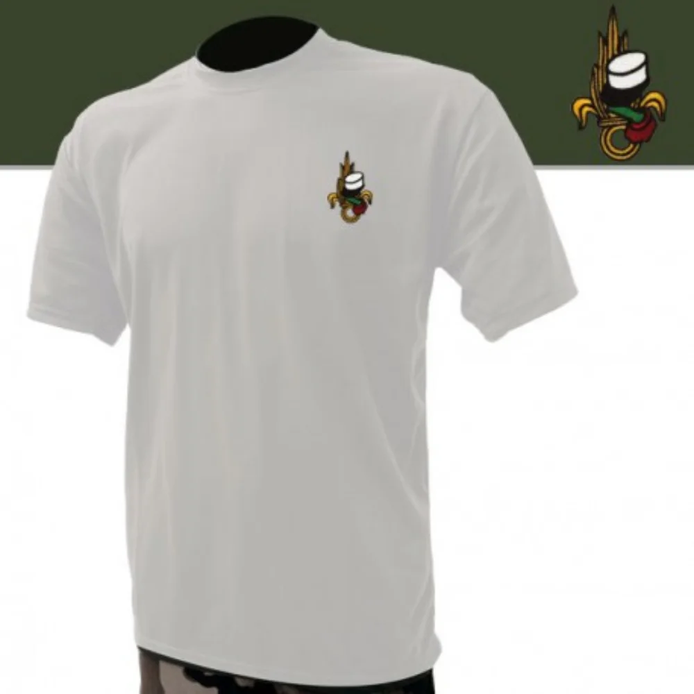 French Foreign Legion Etranger - Legion Etranger Francaise Men T-Shirt Short Sleeve Casual 100% Cotton O-Neck Shirt