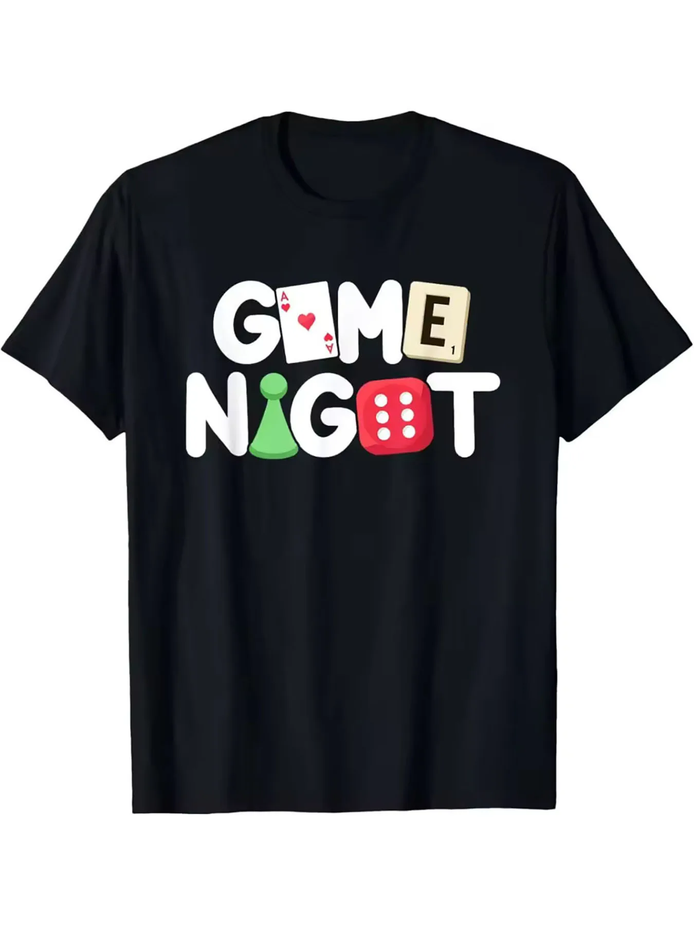 

Cool board game men and women, game nerds, players, chess enthusiasts, cotton fiber T-shirts, graphic T-shirts, men's tops, stre