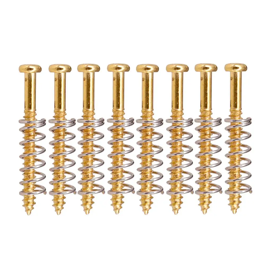 Pickup height adjustment screws springs for electric guitar / bass