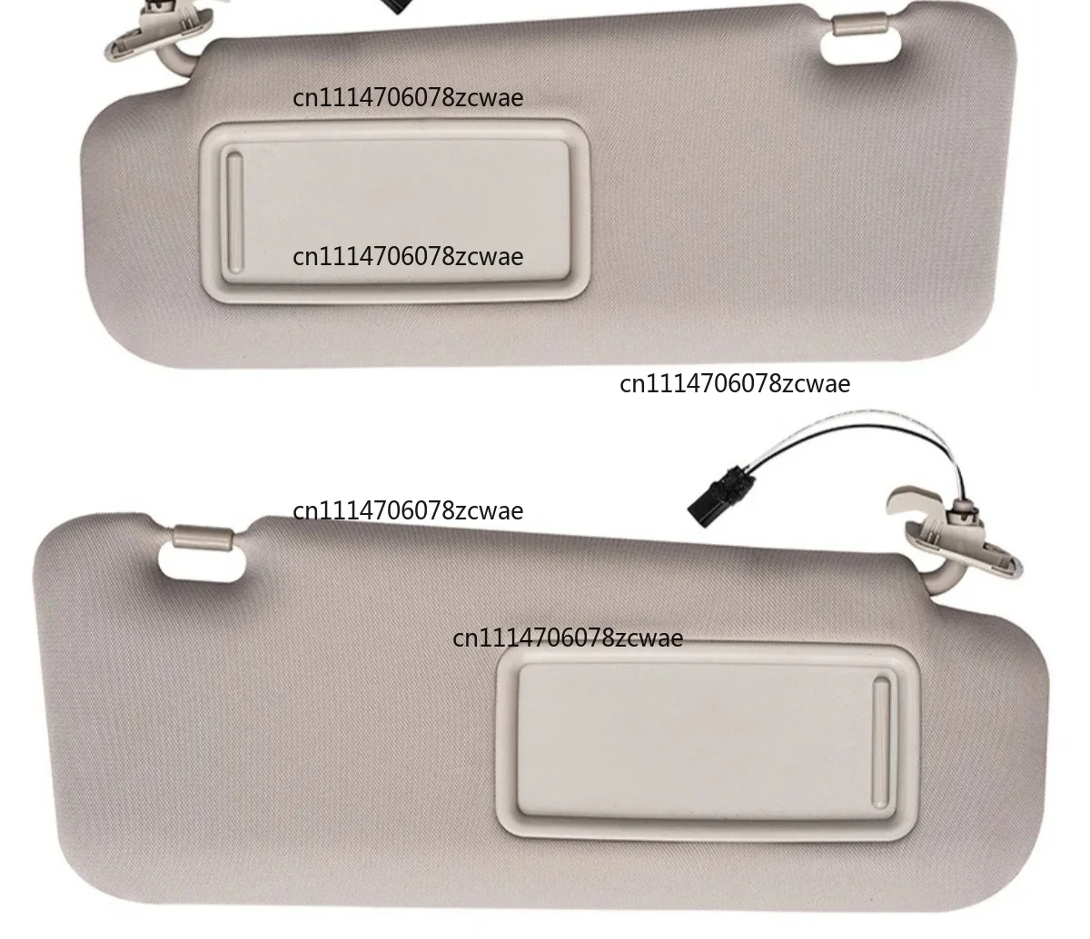 For Mazda CX9 2010 2011 2012 2013 2014 2015 Interior visor TDY1-69-320 Left and right sun visors With light version