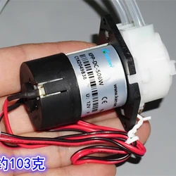 DC 6V-12V 50mL/m Micro 385 Peristaltic Dosing Pump Change Direction Suck Liquid Suction Pump Tube