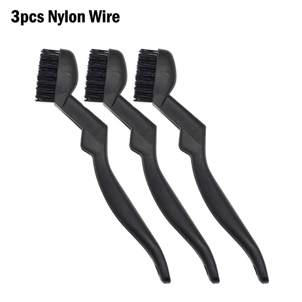Mini brosses métalliques pour enlever la rouille, brosses à livres en laiton, brosses métalliques à récurer et à polir, outils pour livres, kits pour la maison, brosse métallique, 3 pièces