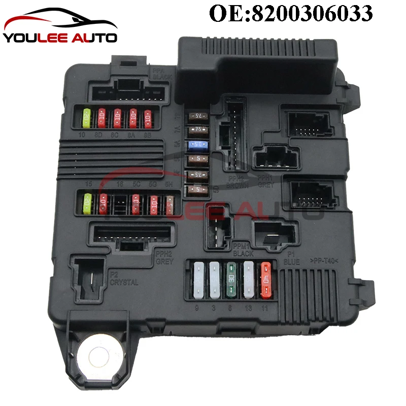 New 8200306033 8200306032 5118399300 8200262385 Engine Fuse Box For Renault Megane II Scenic Auto Parts