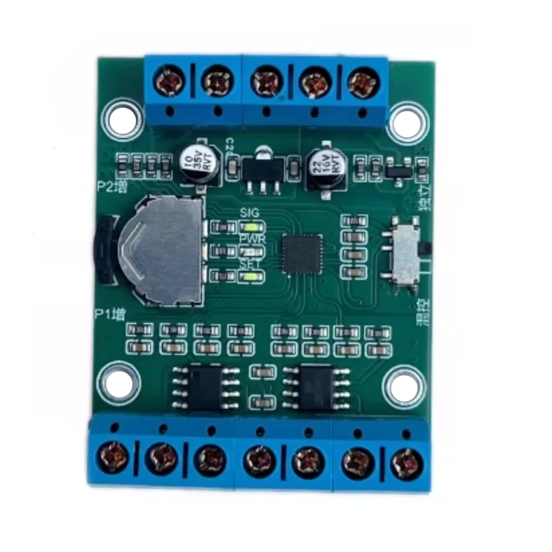 

1PCS 5V-12V Servo PWM Signal to Voltage Converter Module 32-Bit Main Control for Tracked Vehicle/Drone DC Motor Steering Parts