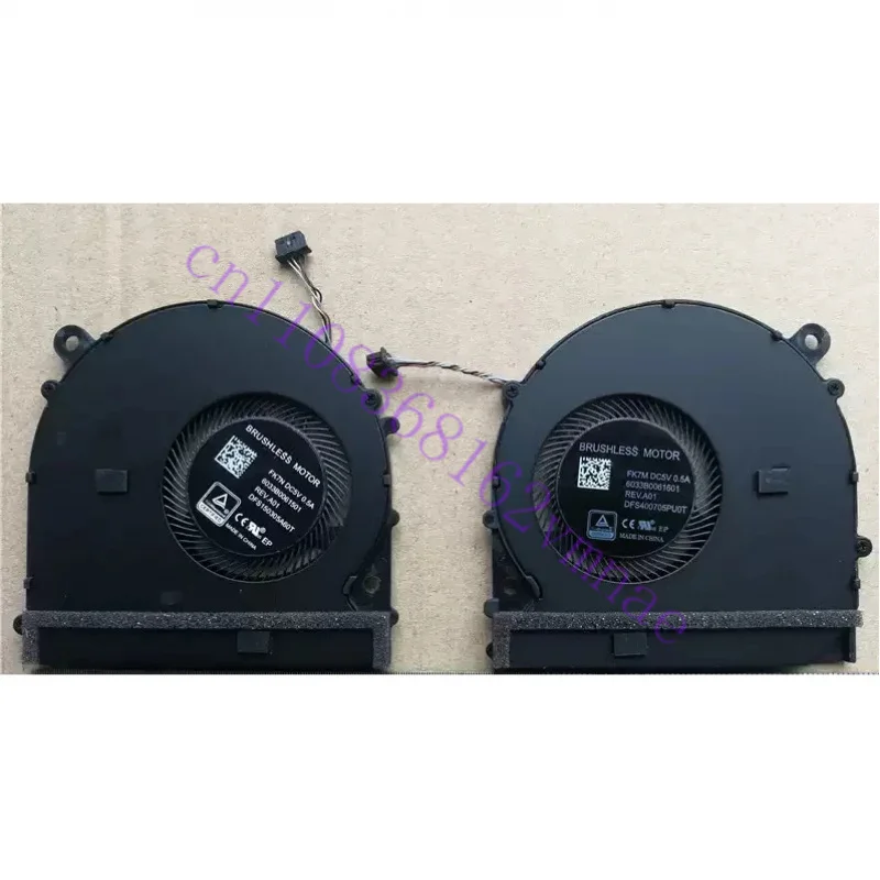 CPU GPU Cooling Fan for Xiaomi Mi Air PRO 15.6 171502 171501 ND55C05-17E22 17E23 Notebook PC Cooler Radiator NEW ORG