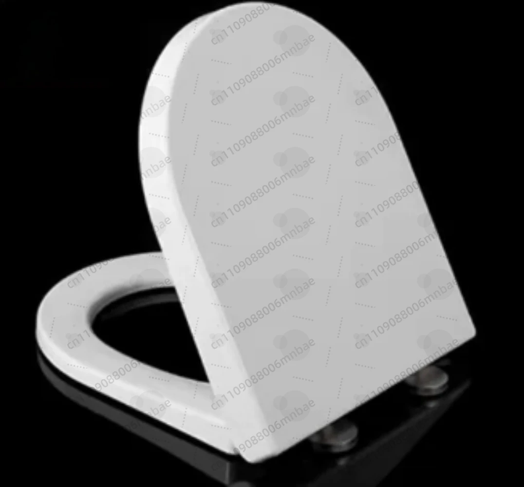 Extra short U42 * 36 household toilet cover thickened urea-formaldehyde resin cover old-fashioned buffer toilet cover