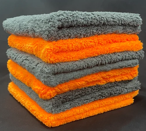 Imagen 2 del producto Toallas de microfibra de 40x40cm para el cuidado del coche, toalla gruesa para lavado, paño de secado, herramienta de limpieza, accesorios de lavado automático, 2-10 Uds.