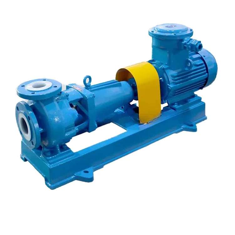 Horizontal end suction centrifugal pump high pressure