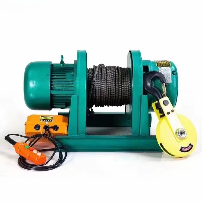 Electric Rope Winch Multifunctional Small Cable Pulling Hoist Winch 1 to 8 Ton Capacity Versatile and Efficient