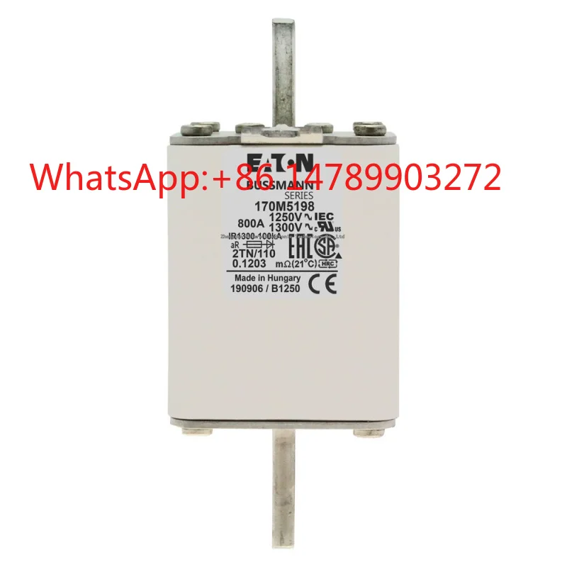 Mine vehicle DC750V fast fuse loader power equipment short circuit overcurrent protection 800A