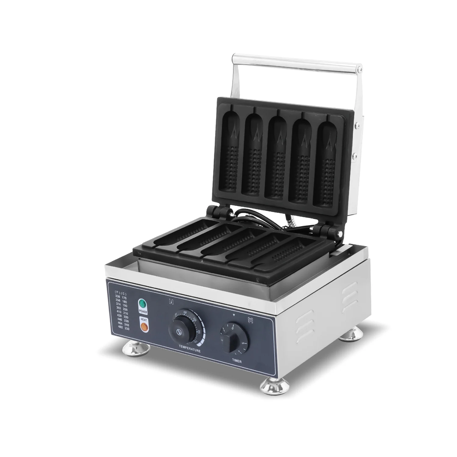 

Kitchen Equipment Muffin Corn Dog Waffle Stick Maker Electric Crispy French Hot Dog Stick Waffle Machine