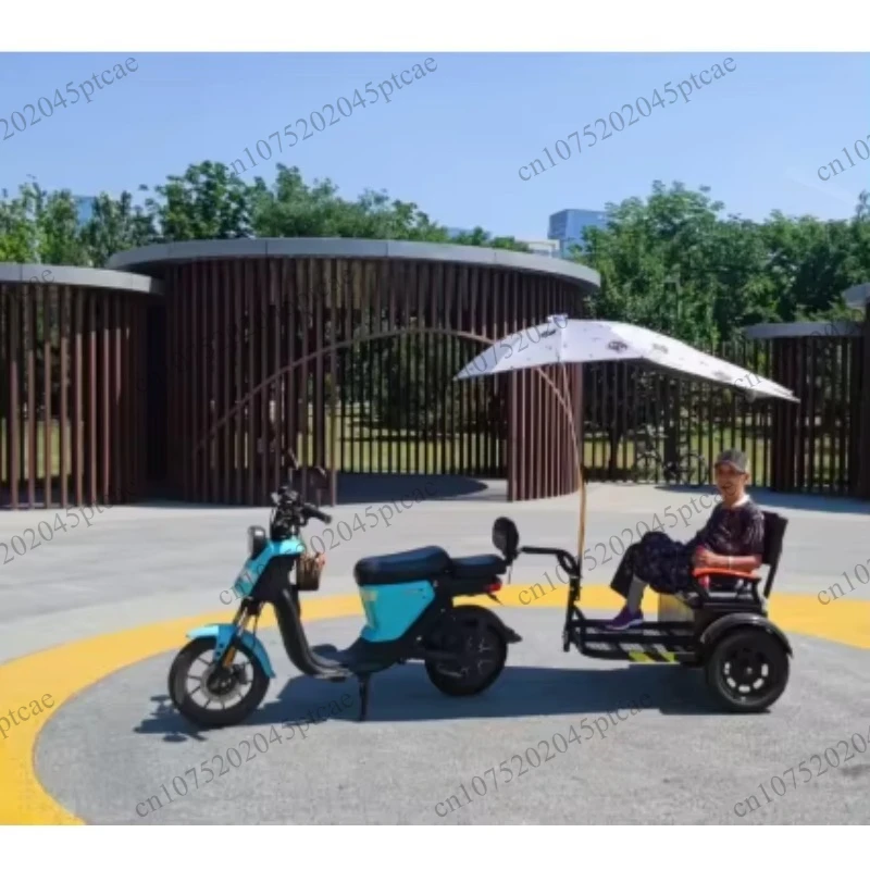 Suitable for Bicycles, Electric Motorcycles, Outdoor Travel, Small Pets, Rear Mounted Trailers, Foldable Breathable Bracket