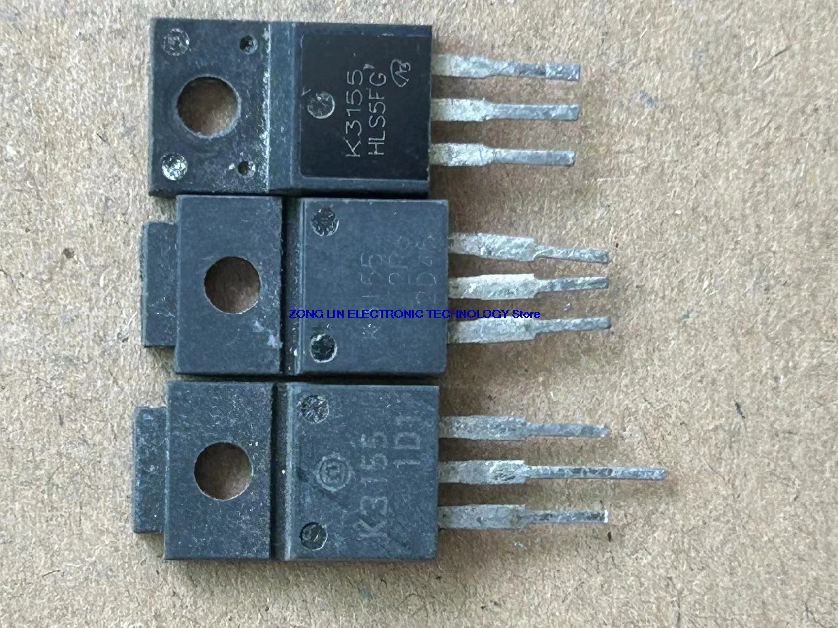 K3155 2SK3155 Original 150V 15A N-channel MOSFET TO-220F Plastic Encapsulation        50PCS -1lot