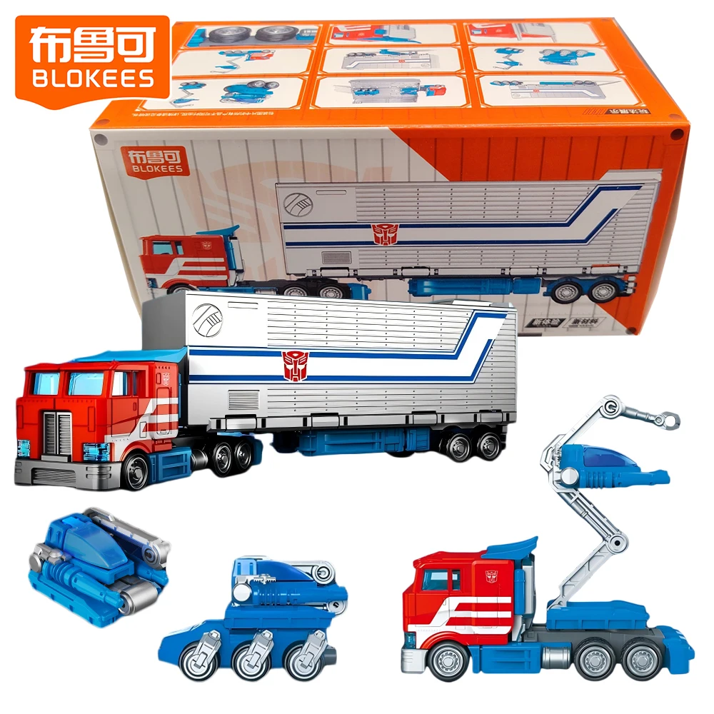 New Genuine BLOKEES Transformers Action Figures Optimus Prime Carriage CT01 Premium Assembled Toys Desktop Ornaments Gifts
