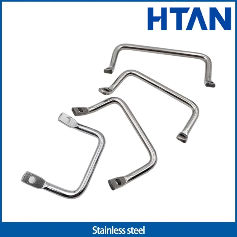 

Stainless Steel Handle Round Rod Bent Angle Side Mounted Industrial Electromechanical Equipment Hardware Accessories