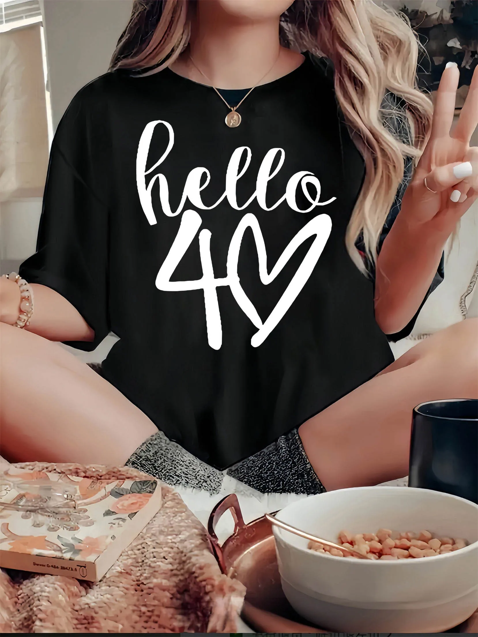 Women's Casual Crew…