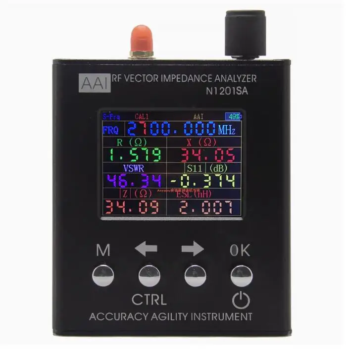 

Измеритель-анализатор векторного импеданса и КСВ антенн AAI Accuracy Agility Instrument N1201SA 140 МГц - 2.7 ГГц (УВЧ/ВЧ)