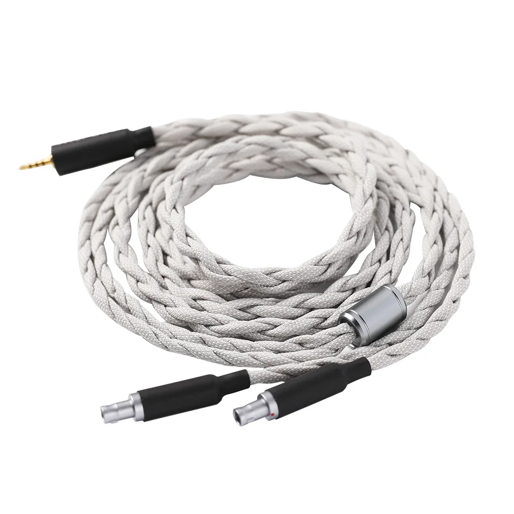 Tripowin Altura Headphone Cable 26AWG High-purity Single Crystal Copper Silver-plated Headphone Upgrade Cable 2m Long
