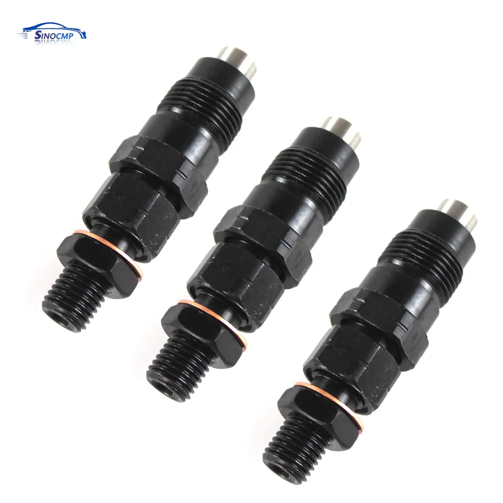 3 inyector de combustible H1600-53000 16001-53002 16001-53000 para Stens Kubota D722 D782 D902 G1800 G2160 ZD1011 K-008 BX1830D B7300HSD