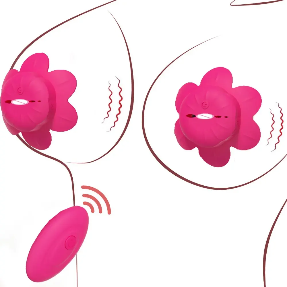 ارتفع الحلمة المشابك هزاز الإناث يمكن ارتداؤها قابل للتعديل التحكم عن بعد الحلمات محفز BDSM الجنس متعة ألعاب جنسية للنساء