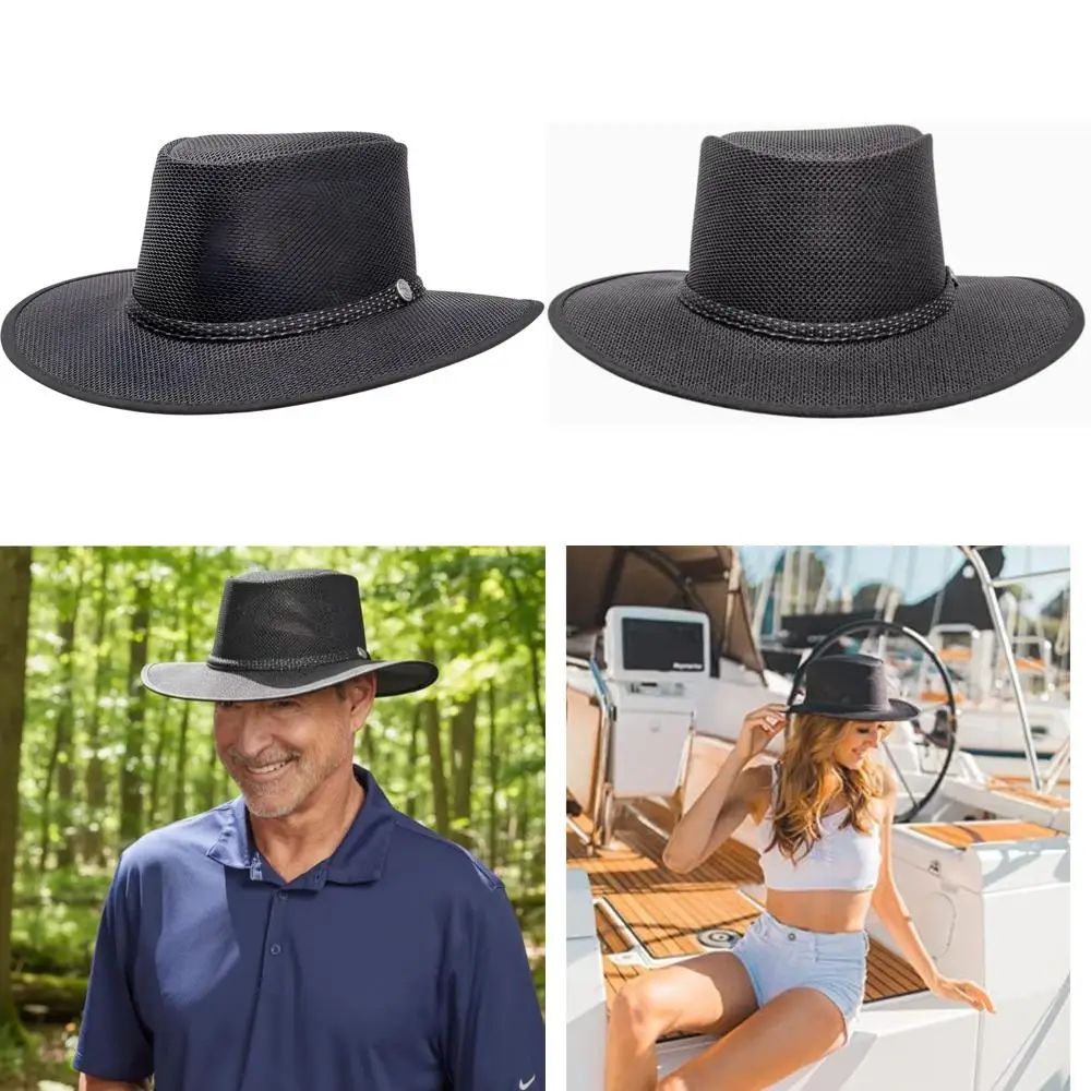 

Wide Brim Sun Hat - Handcrafted, Breathable, UPF 50, Water-Resistant | Ideal for Outdoor Activities and Sun Protection