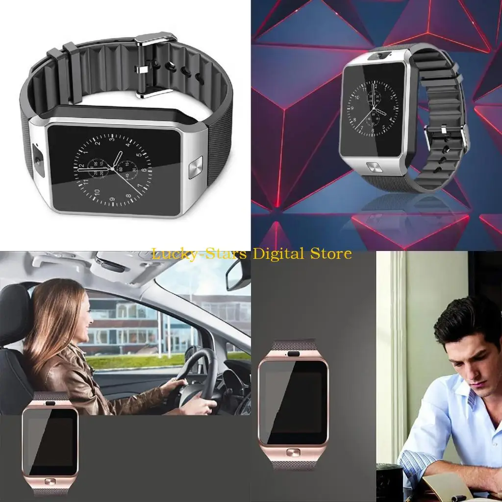 

T3EE for Touch Screen for Smart Watch dz09 with Camera Bluetooth-compatible WristWatch Relogio Card Smartwatch for Men Wo