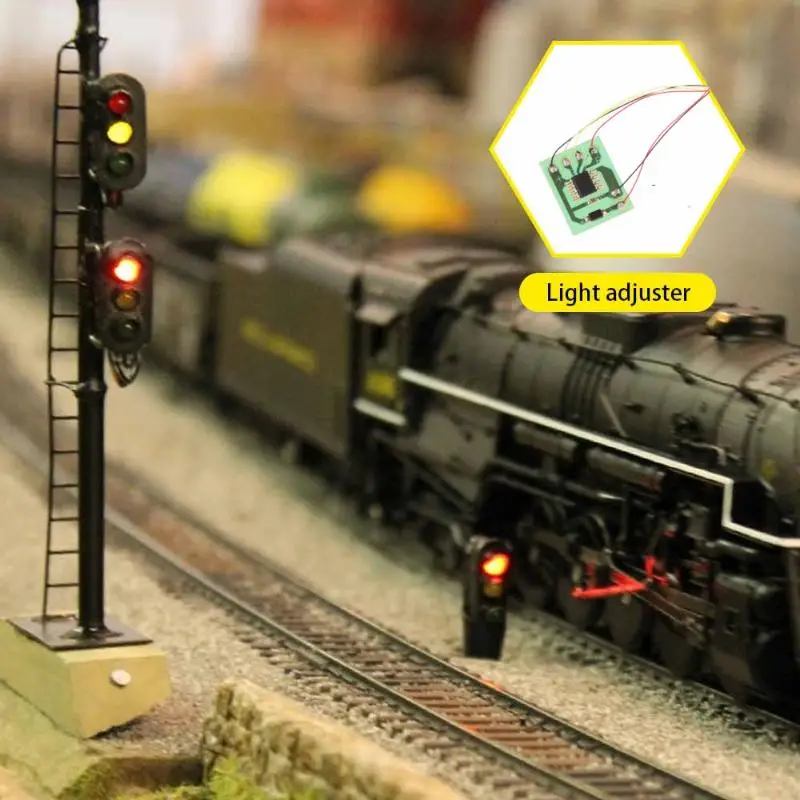 5-6V Miniature Electric Circuit Board For Connect Train Traffic Signal Light Control Accessories