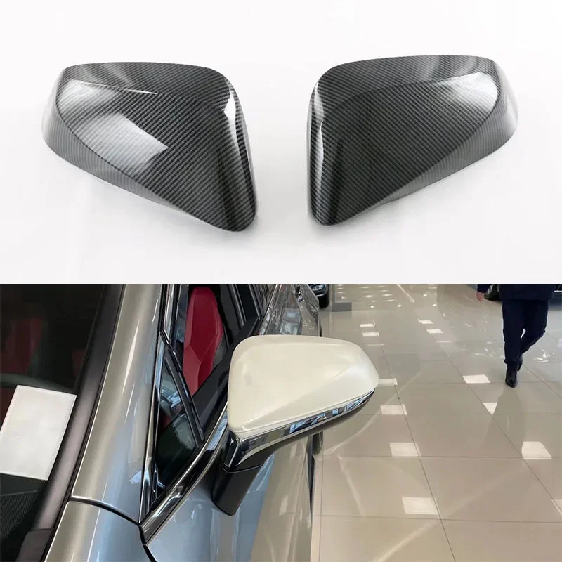 

For Lexus NX-Class AZ20 NX250 NX350 NX450 2021 2022 Car Chrome Rear View Rearview Side Glass Mirror Cover Trim Frame
