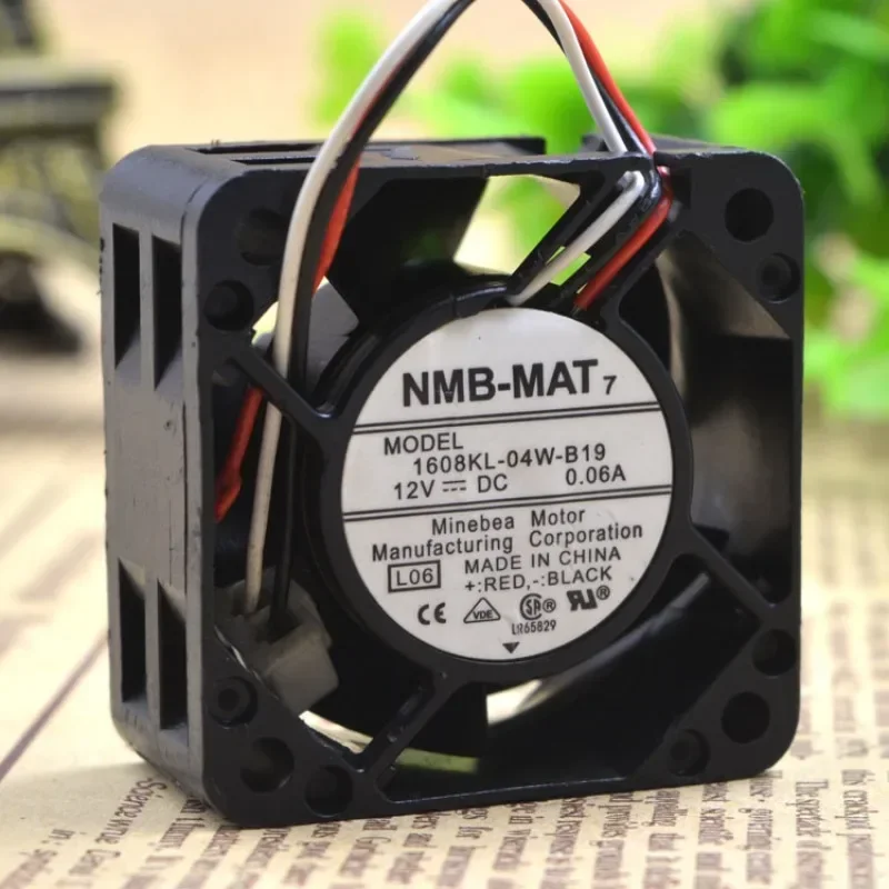 

Новый вентилятор-кулер для NMB-MAT 1608KL-04W-B19 DC 12 В 0,06 А переключающий вентилятор 4 см 4020 40*40*20 мм