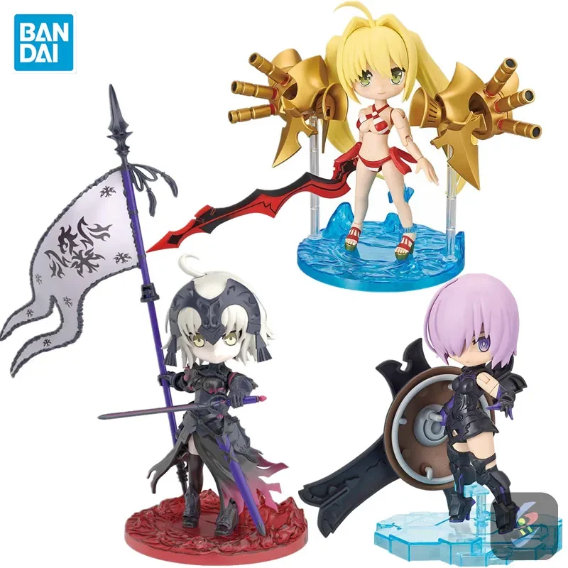 

Bandai оригинальный Petitrits Fate/большой заказ Shielder Mash Kyrielight Сборная модель набор игрушек коллекционный подарок для детей