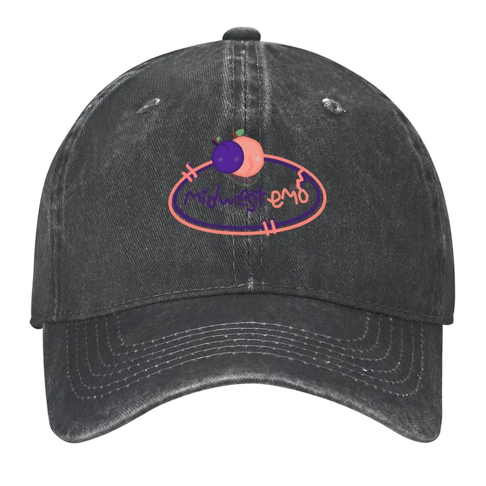 

Midwest Emo Cute Baseball Cap Horse Hat fishing hat |-F-| Hat Man For The Sun Boy Women's