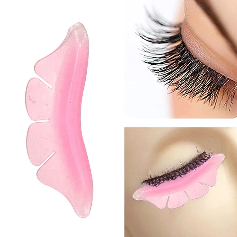 Silikon Wimpern Dauerwelle Pad Glitter Schmetterling Geformt Lash Lift Schilde Wimpern Dauerwelle Pads 3D Wimpern Zubehör Make-Up-Tools