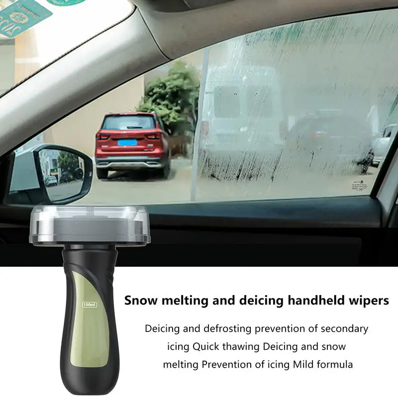 Ice Scrapers For Car 100ml Effective Portable Car Windshield Snow Melting Agent Fast Deicing Melting Strong Anti Fog Glass