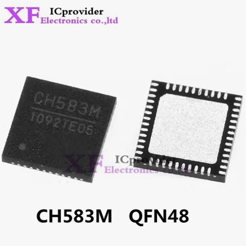 1-100Pcs CH583M CH583 QFN48  S32 bit low-power Bluetooth MCU