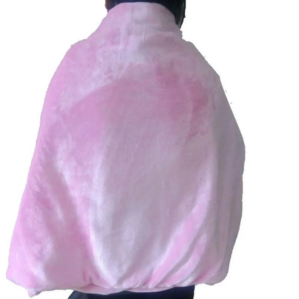 Button Design Electric Blanket Shawl Usb Charging Electric Blanket with 3 Level Temperature Adjustment Dual-sided for Camping
