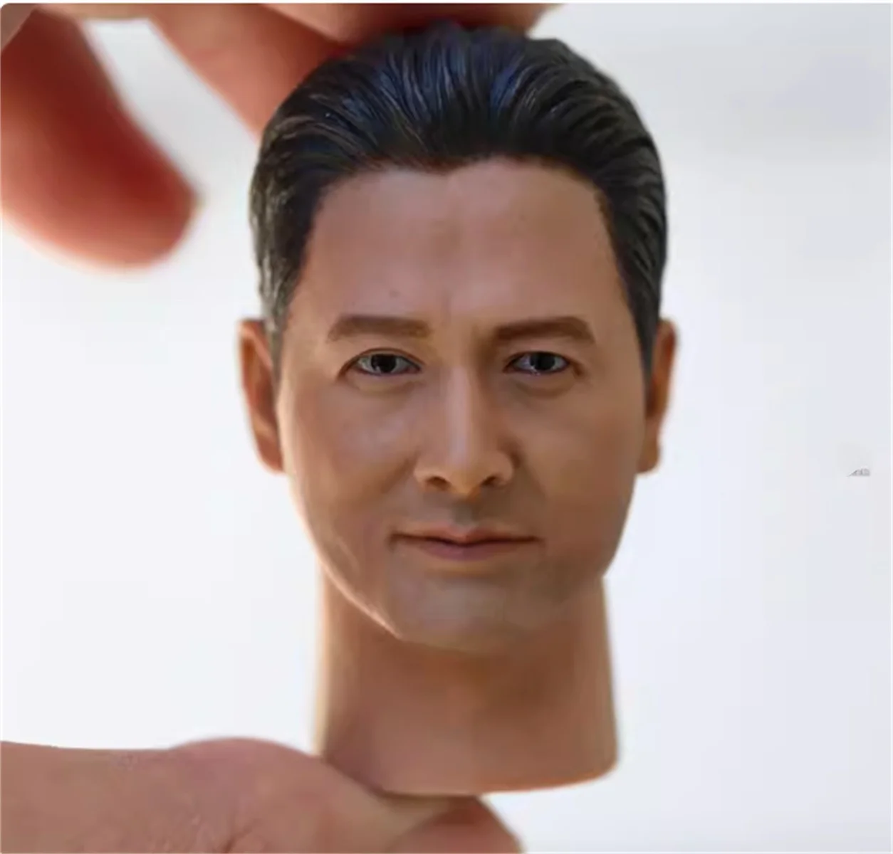 

Chow Yun Fat Star 1/6 Scale Male Head Sculpt Carving Star Model for 12" Action Figure Body Dolls Soldier Hobbies