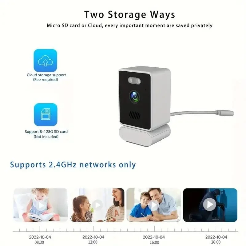 5G 미니 카메라 와이파이 휴대용 모바일 감지 캠코더 스마트 홈 감시 보안 원격 모니터링 카메라 2025 신제품