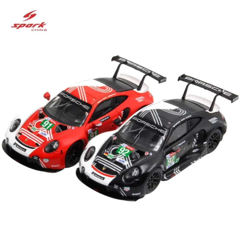 

Spark 1/64 911 RSR-19 Pro Grade 24H Le Mans 2020, модель автомобиля из литого под давлением сплава, игрушка для мальчиков, коллекционное украшение для взрослых.