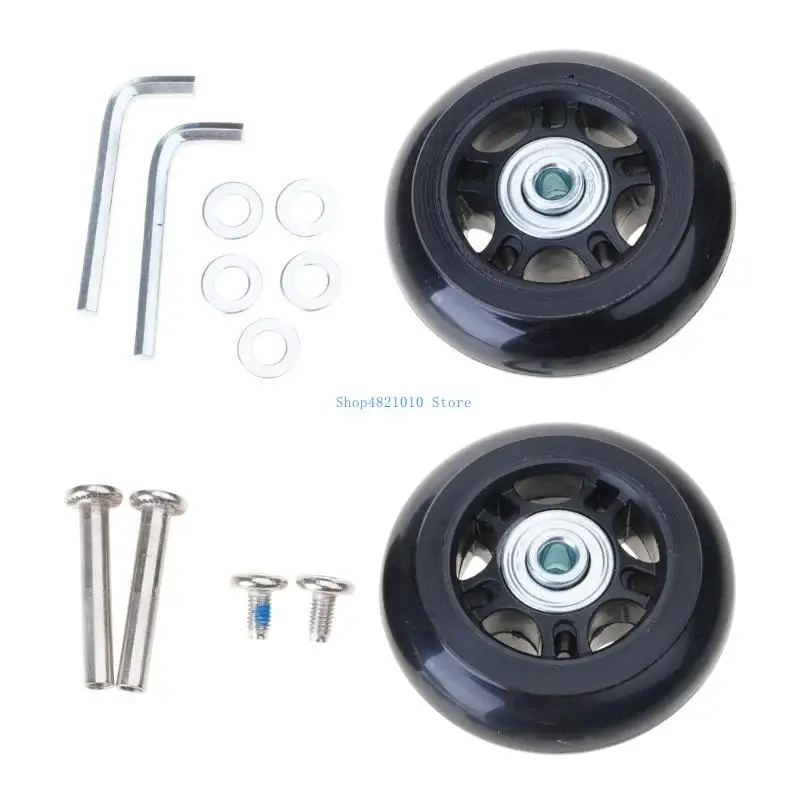 

T3LF Heavy Duty Suitcases Wheel Component Noise Reduction Easy Fit Wheel Repair Tool set Great for Business and Family Use