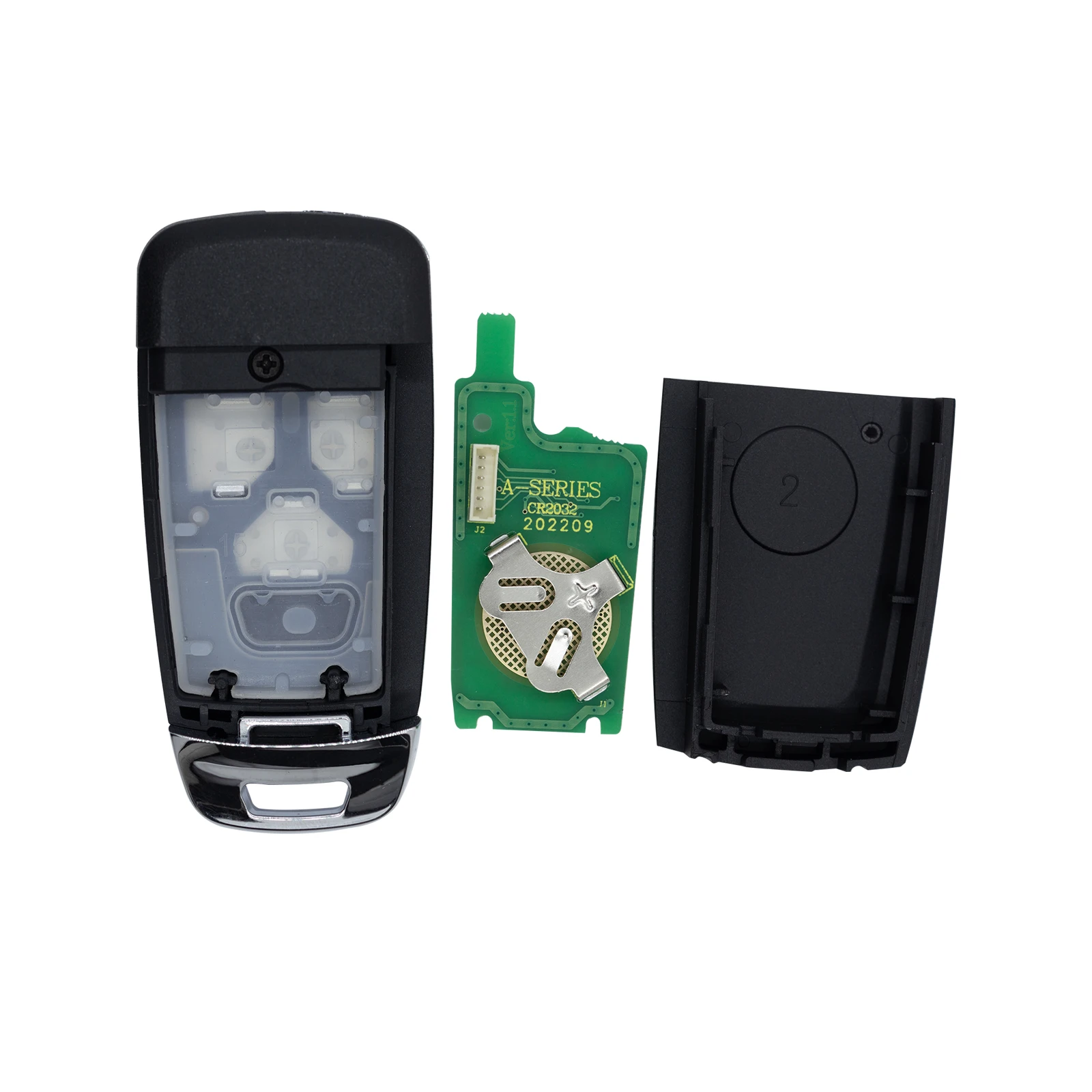 AIKKEY Universal 3 ปุ่ม K3 B Series พร้อมชิปรีโมทกุญแจรถ Fob สําหรับ AIK เครื่องรีโมทคอนโทรล Key เปลี่ยน