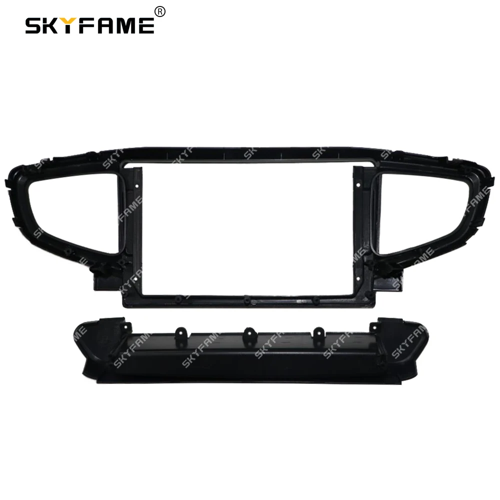 SKYFAME Car Frame Fascia Adapter Canbus Box Decoder Android Radio Dash Fitting Panel Kit For Hyundai Ioniq